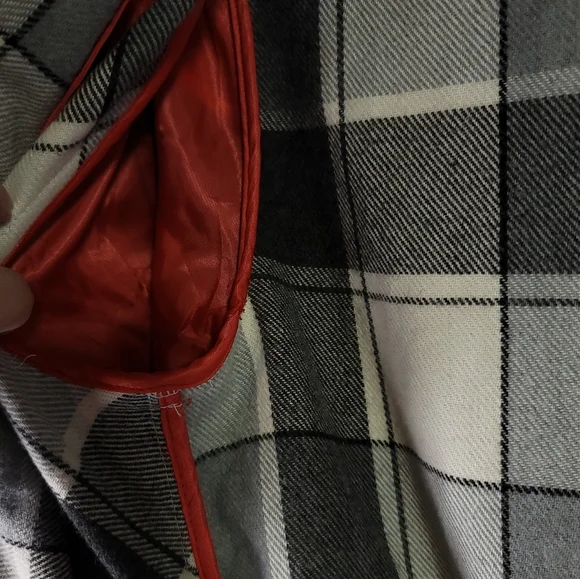 Matilda Jane Check it Twice plaid wrap jacket - Picture 5 of 10